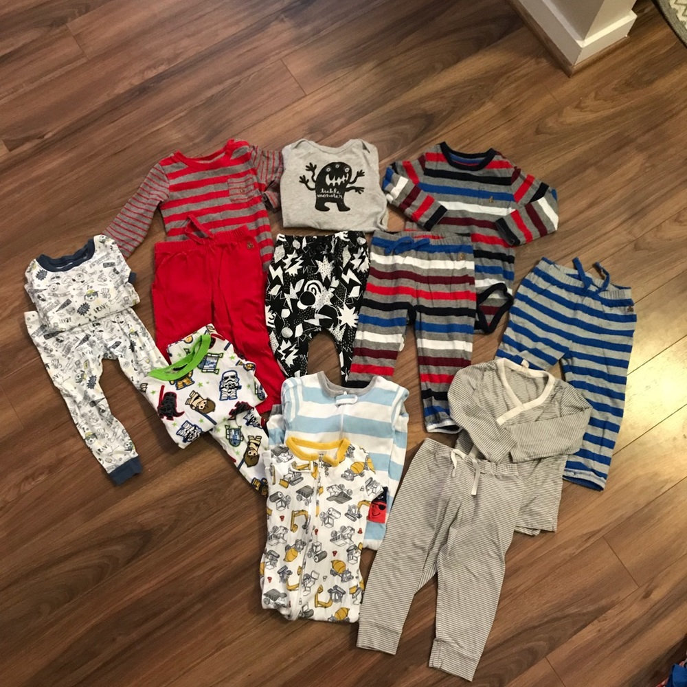 Baby boy pjs (pajamas)